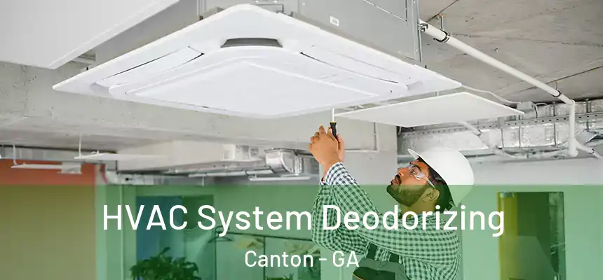  HVAC System Deodorizing Canton - GA